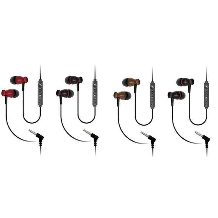 Metal Wired Earbuds - Assorted Colors 2