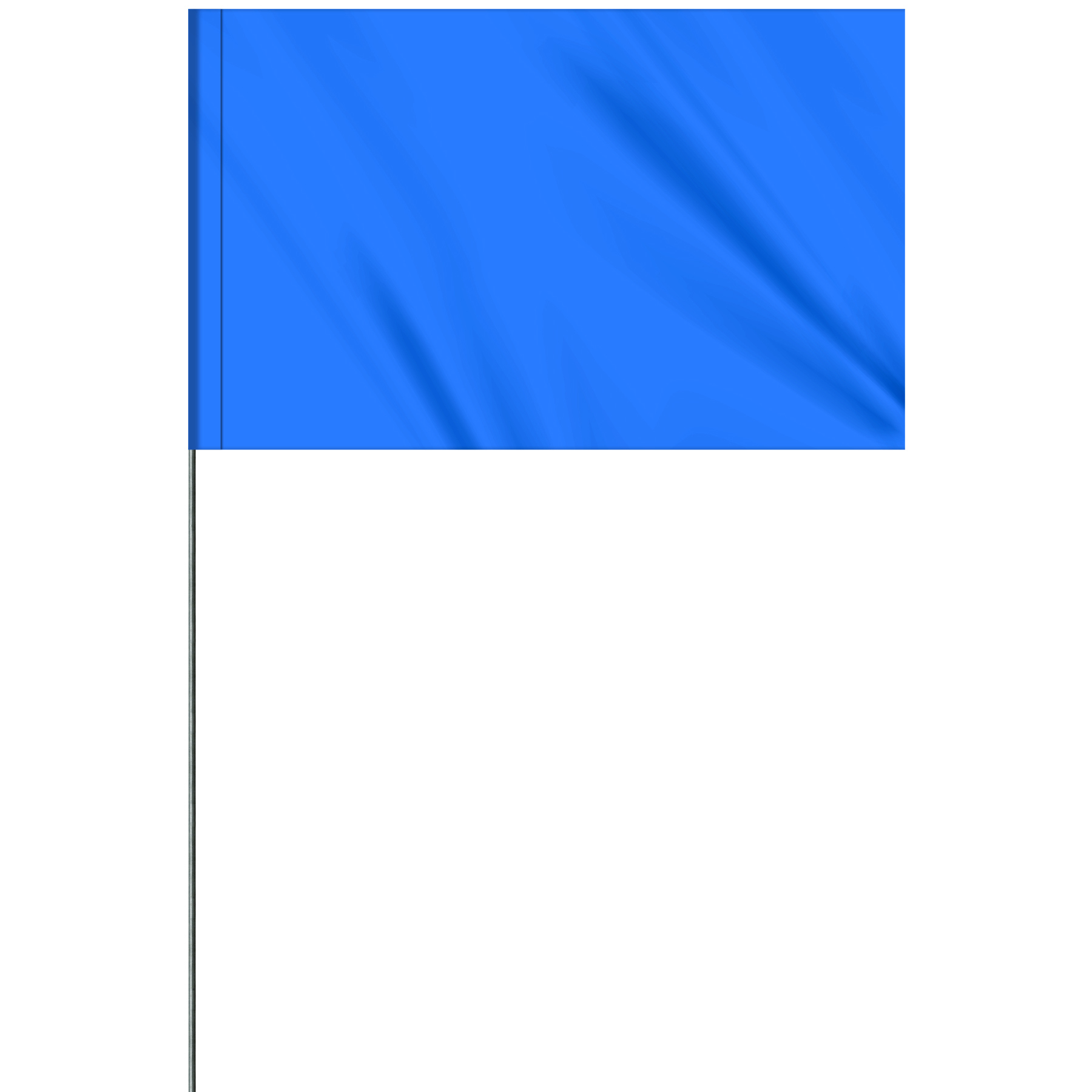 1-Color 5" x 8" Custom Vinyl Marking Flag with 36" Wire 13