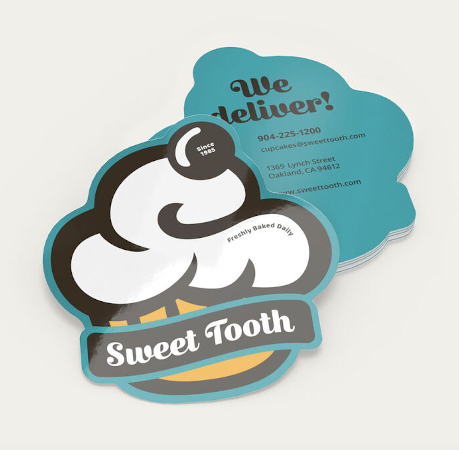Die-cut Business Cards 2