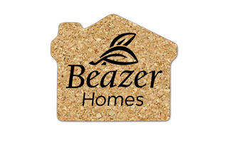 House Cork Coaster 5HO 4