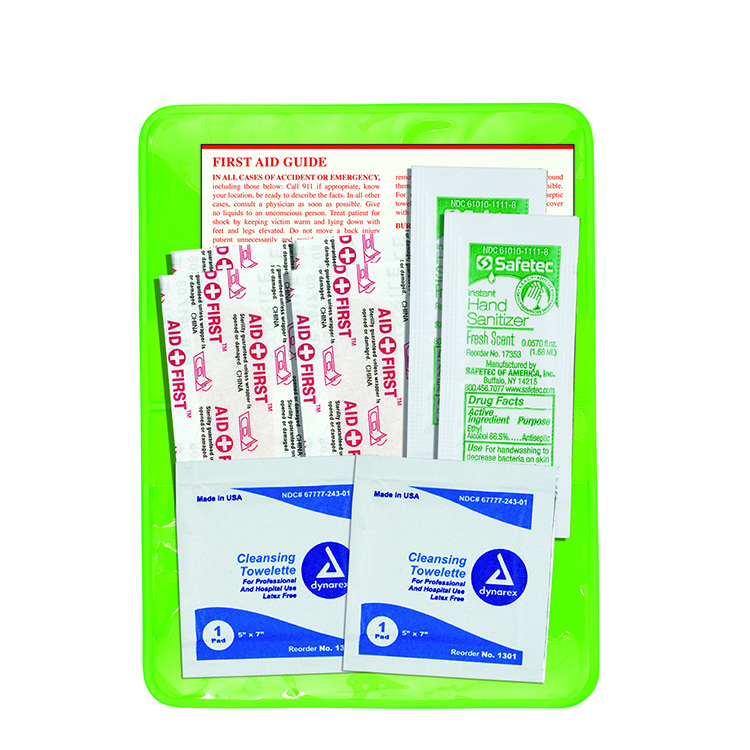 "MESS-NO-MORE L" 9 Piece Stay Clean First Aid Kit 36