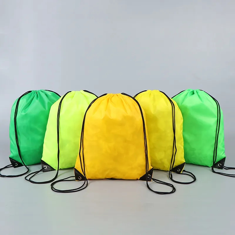 210D Polyester Stylish Drawstring Bag 1