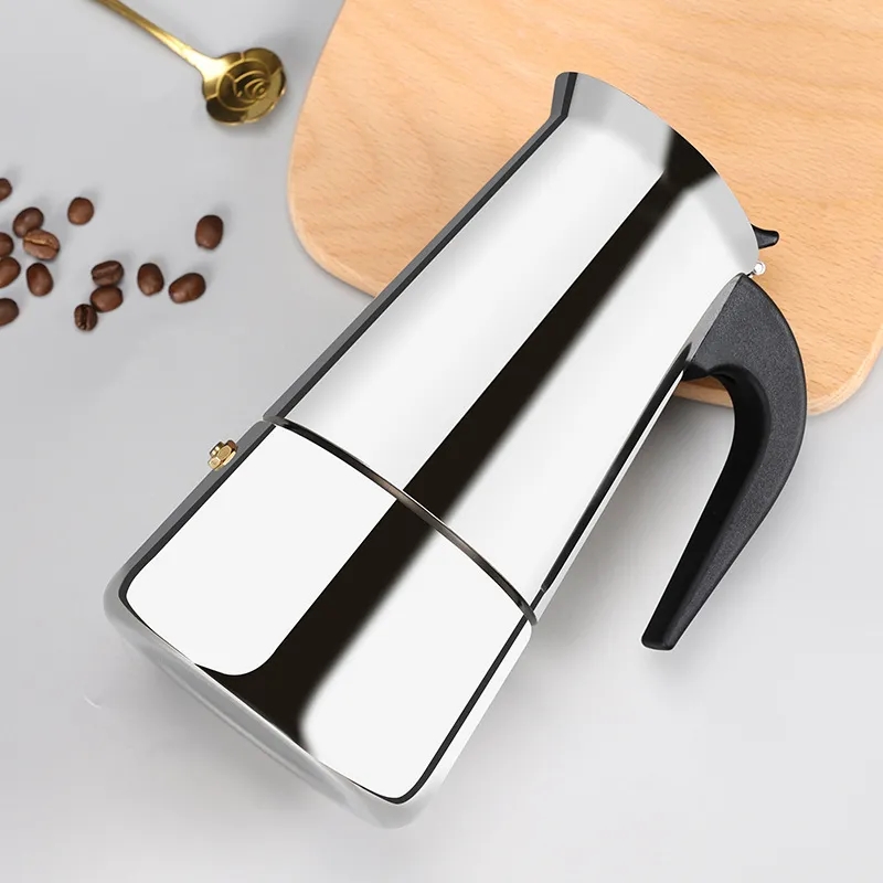 Espresso Moka Pot Percolator Coffee Machine Maker 4