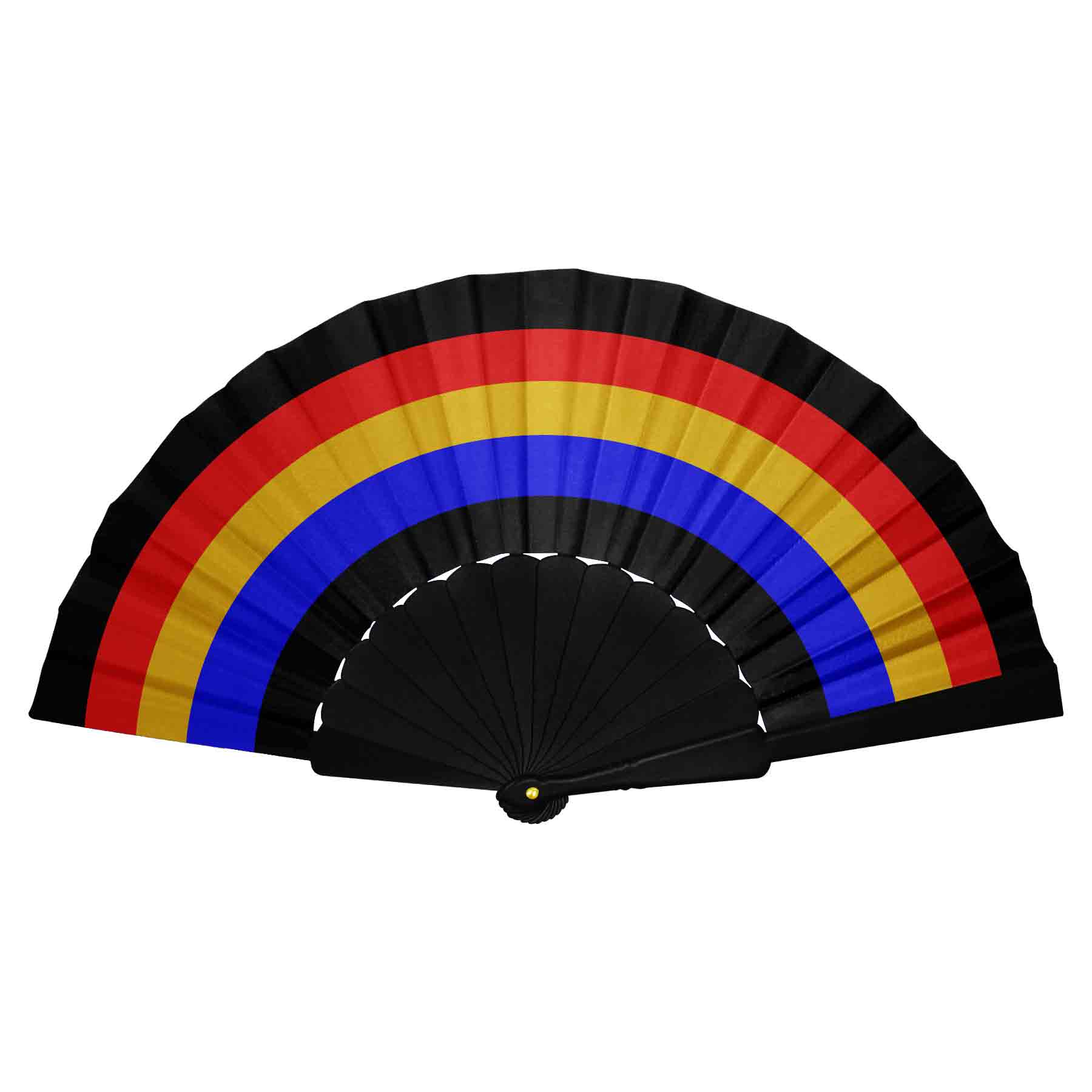 9" Plastic Folding Hand Fan 13