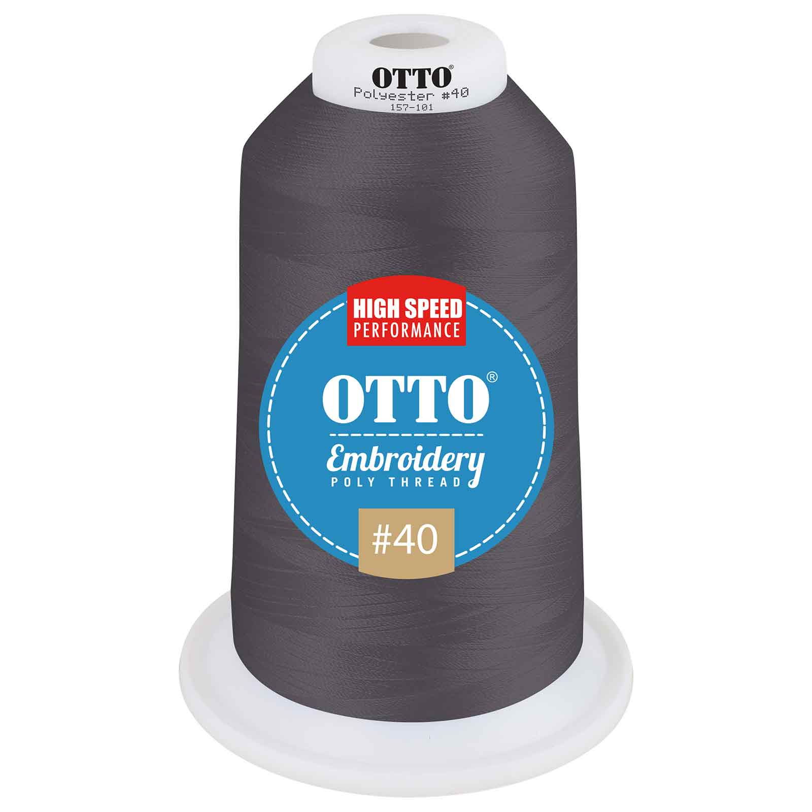 OTTO Embroidery Poly Thread #40 5,500 yd. King Cone 63