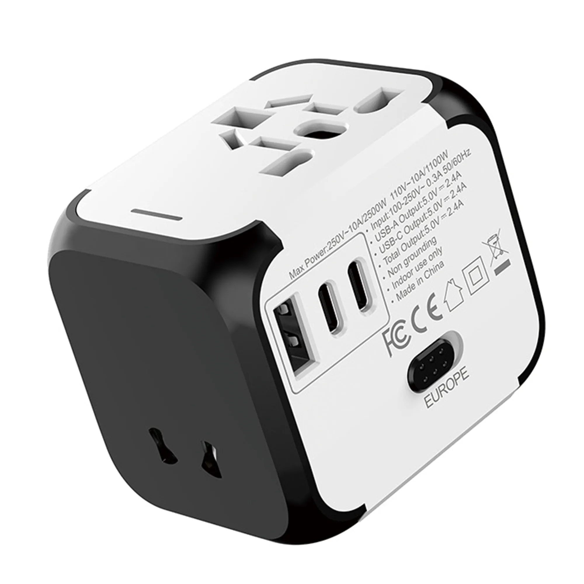 Global Universal Multi Functional Travel Adapter 4