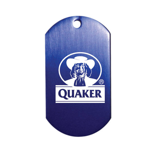 Dog Tag with 4 1/2" Ball Chain 7
