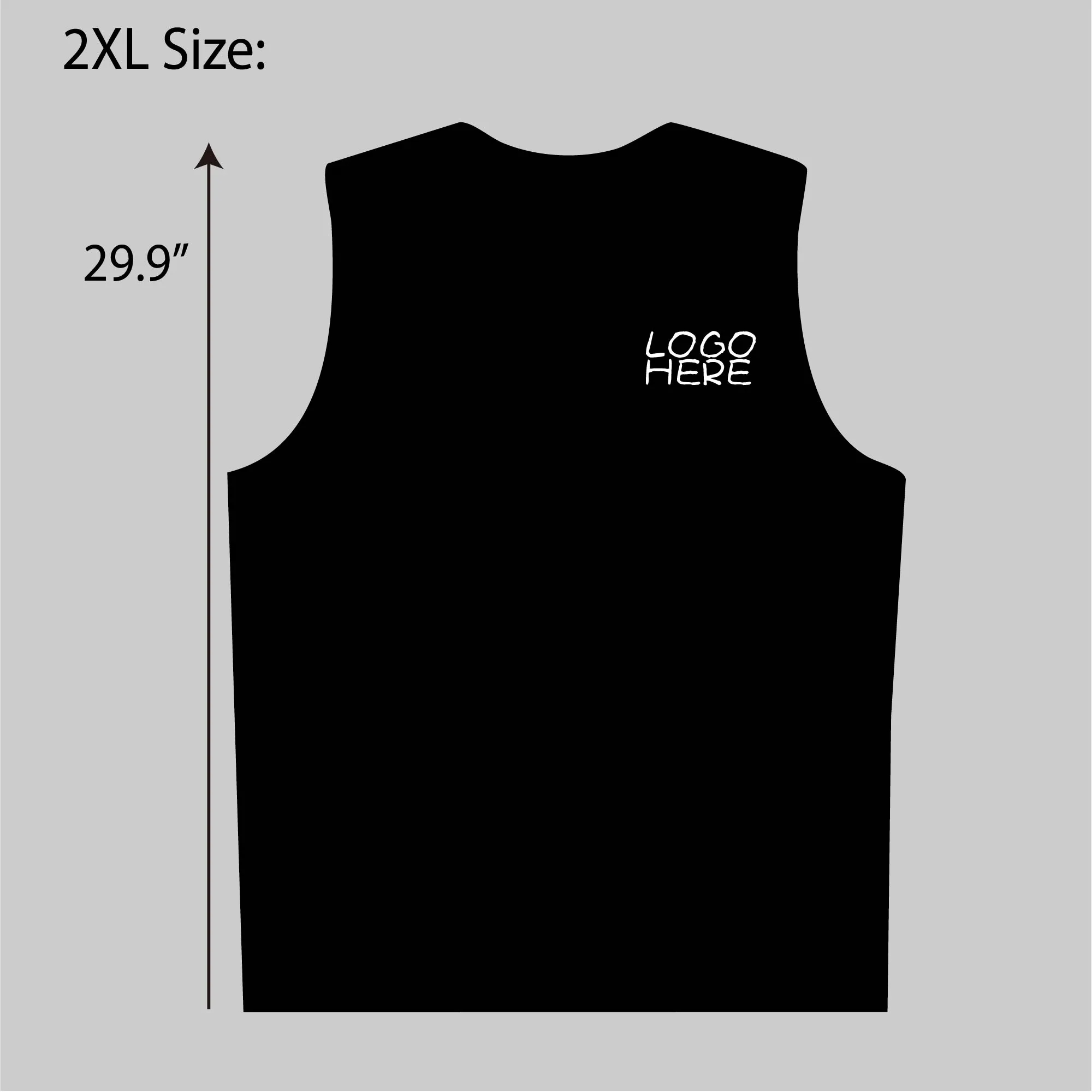 Knit Cotton Sleeveless T-Shirt 2