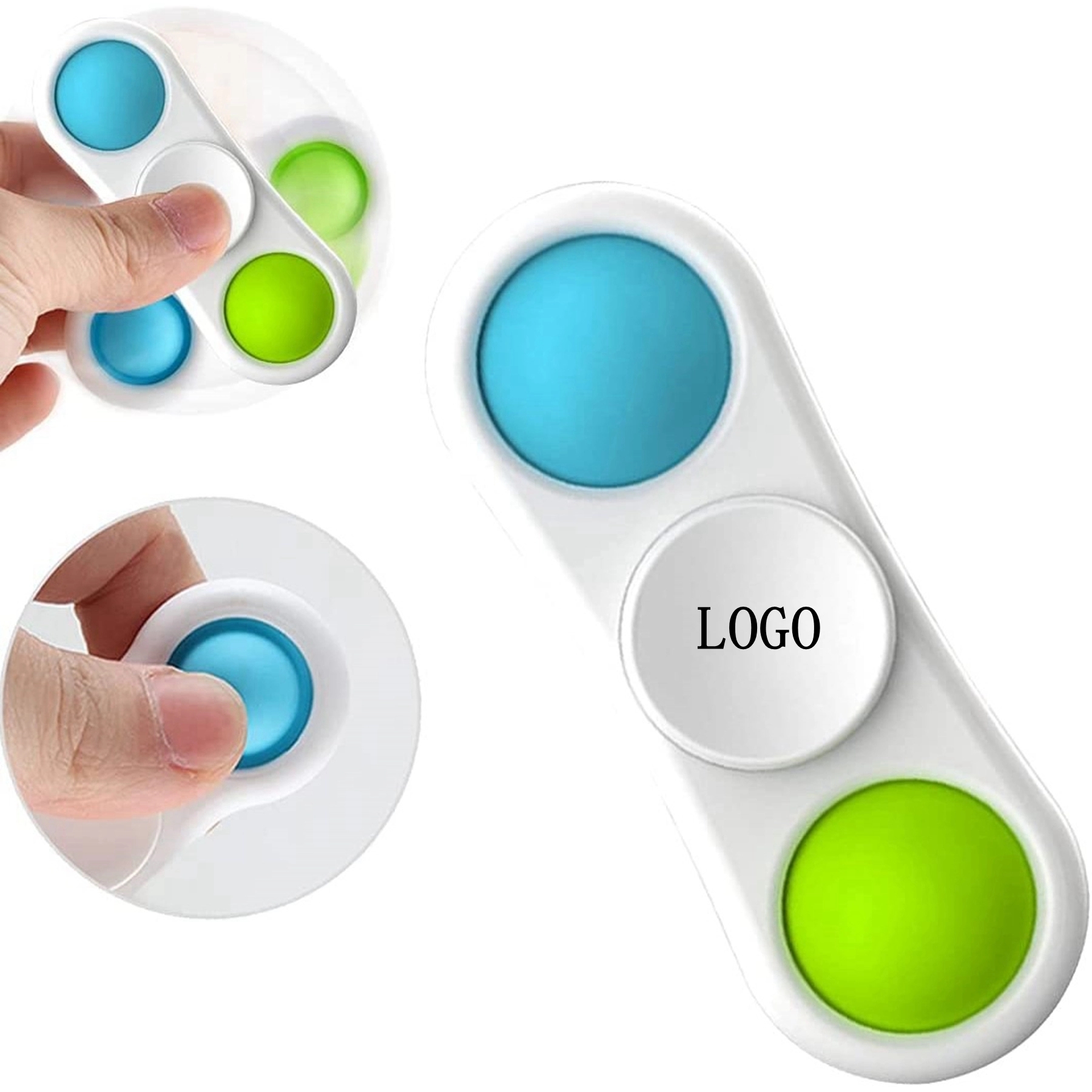 Push-Pop Bubble Fidget Sensory Spinner 1