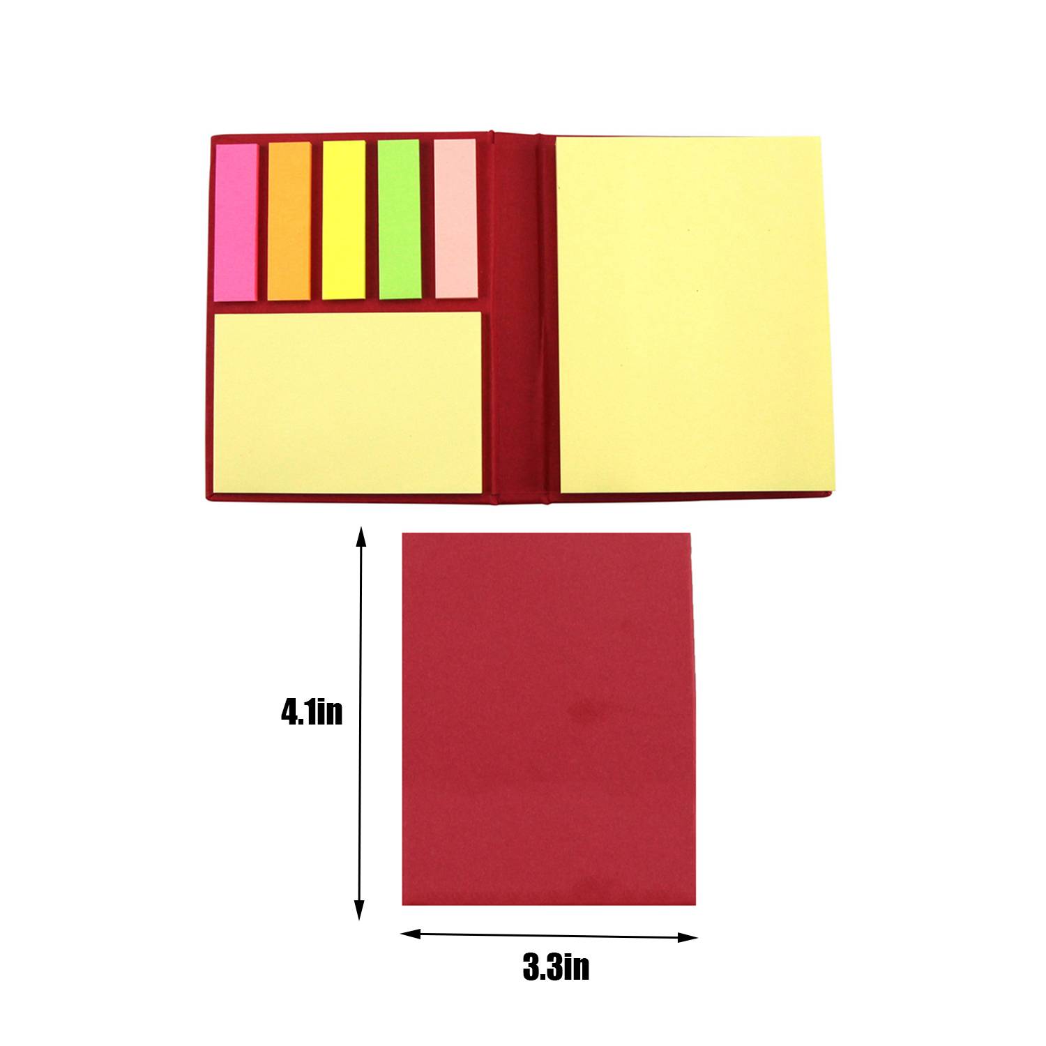 Eco-friendly Covered Sticky Note Pad Gift for Student 2