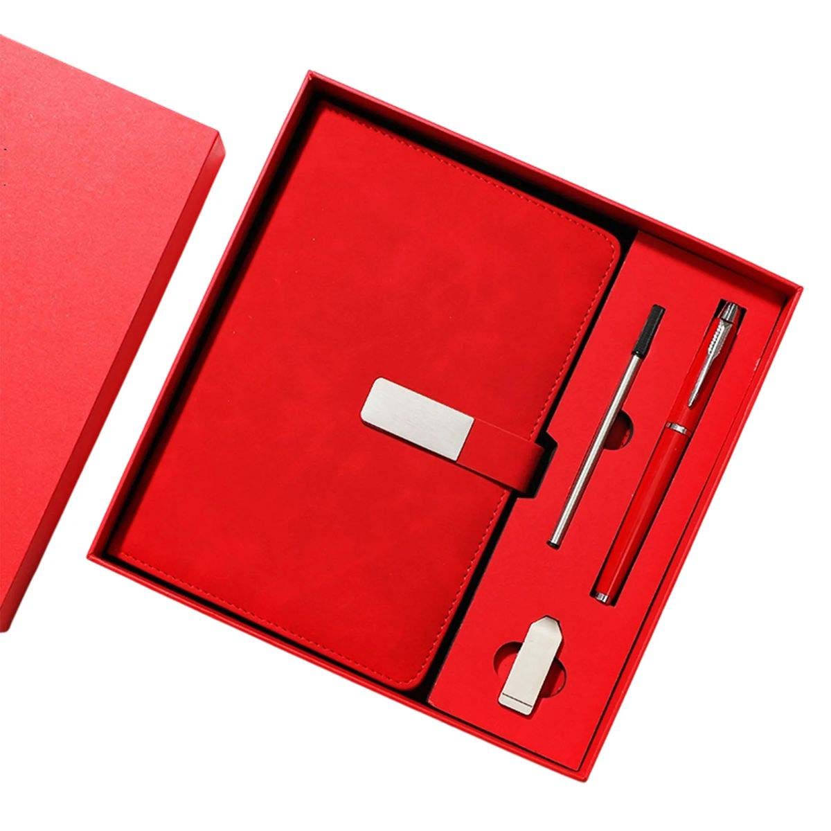Elegant Notebook Gift Set with Snap Closure 6