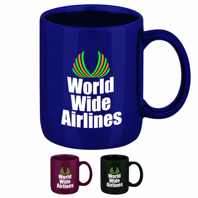 Classic Ironstone Mug - 11 oz. (Colors) 5