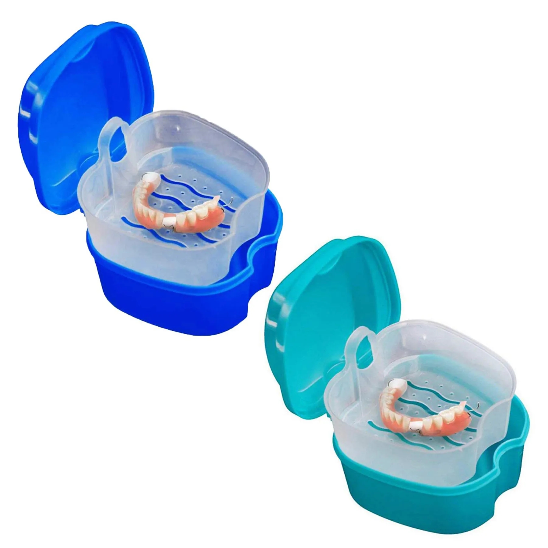 Denture Bath Case Cup Box Holder 2