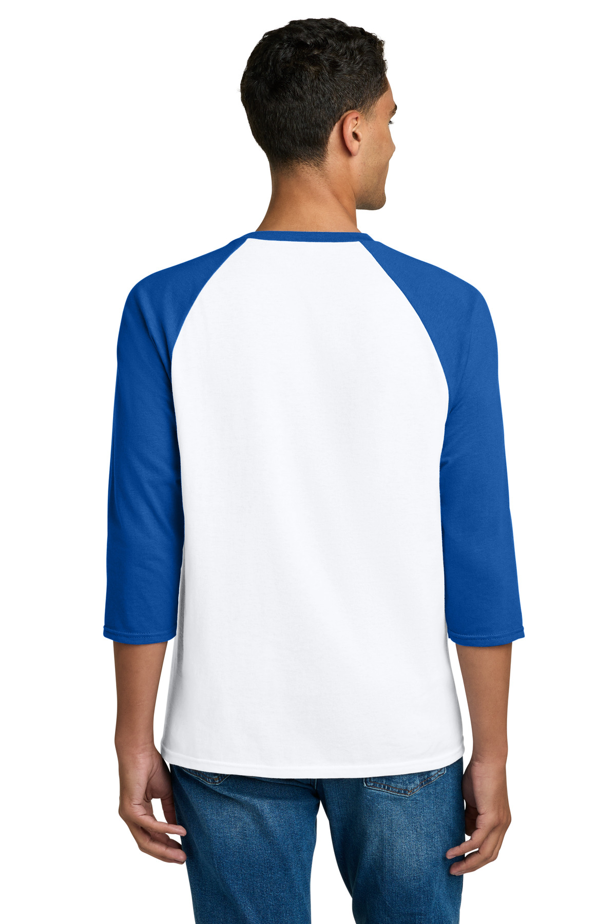 Gildan Heavy Cotton 3/4-Sleeve Raglan T-Shirt. 5700 7