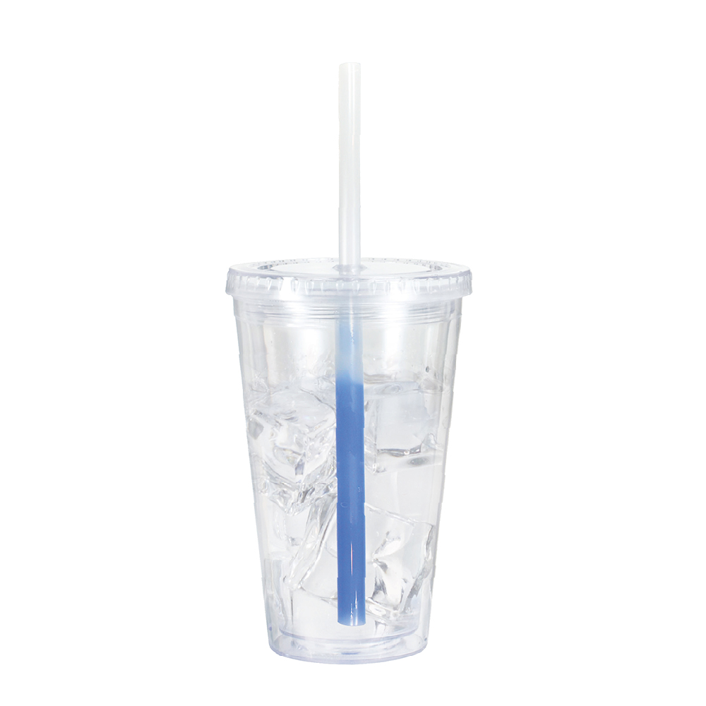 16 oz. Victory Acrylic Tumbler with Mood™ Straw 5