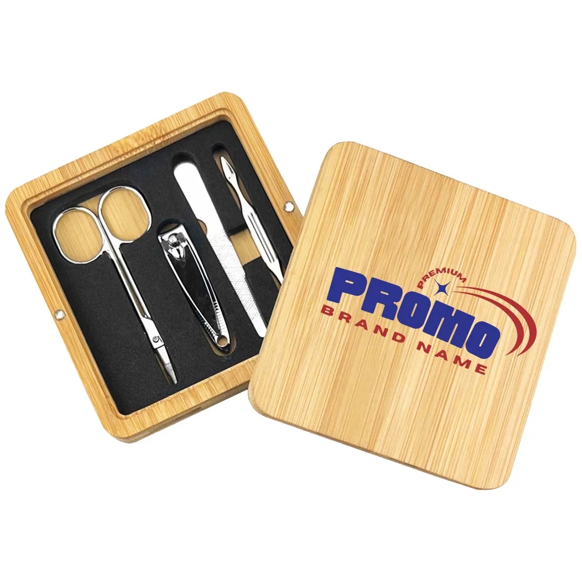 Custom Bamboo Manicure Set 1