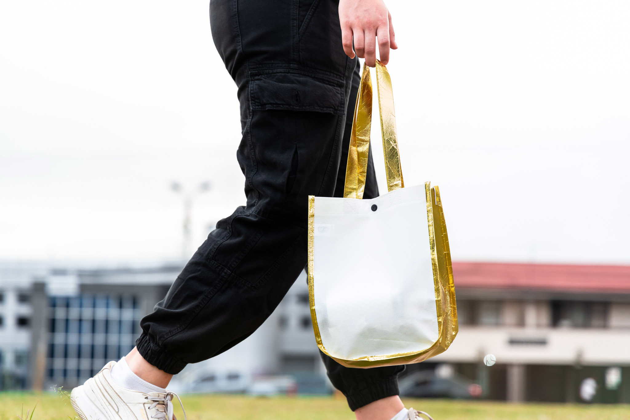 Designer Tote Bag with Curved Corners 14
