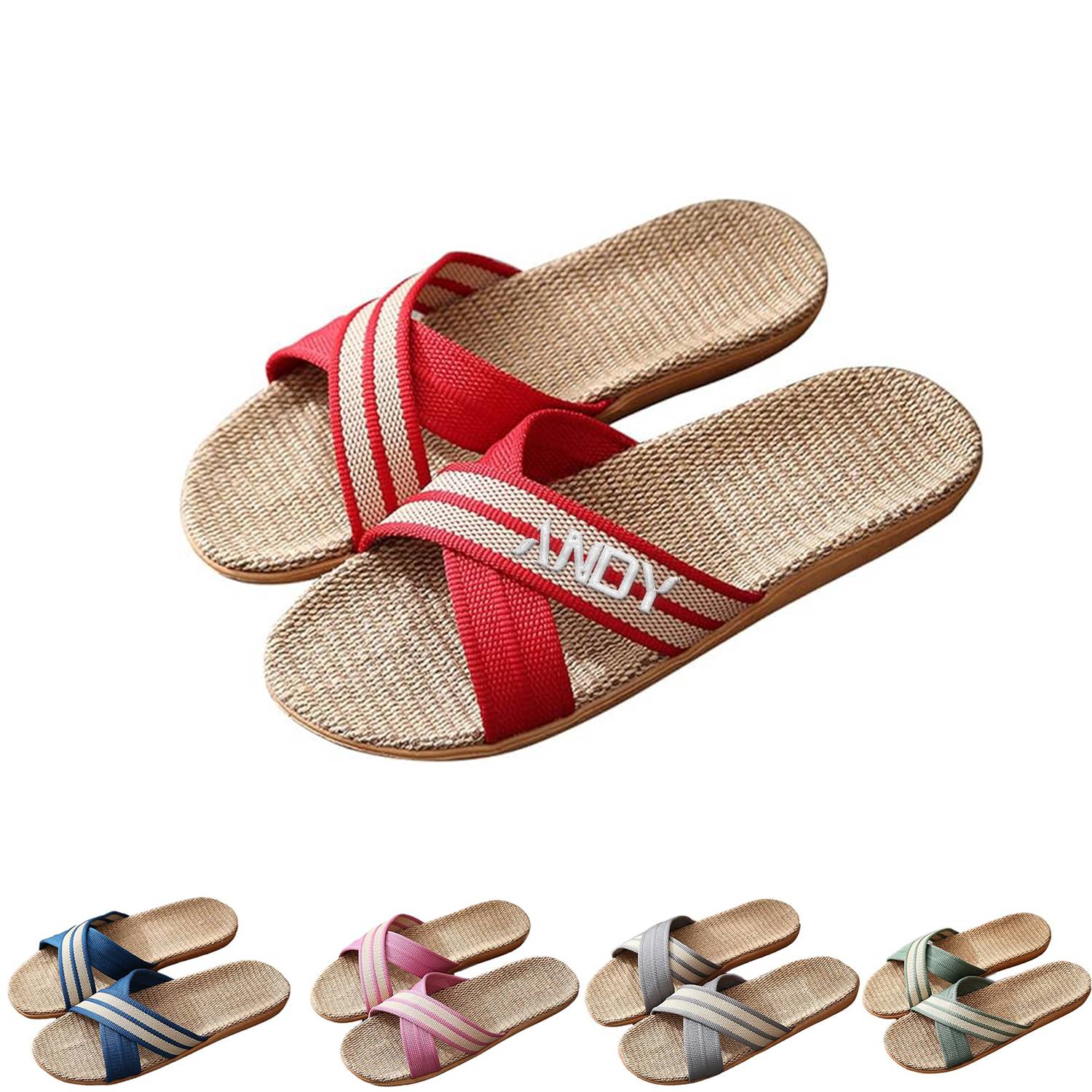 Easy and Comfortable Home Linen Slippers 8