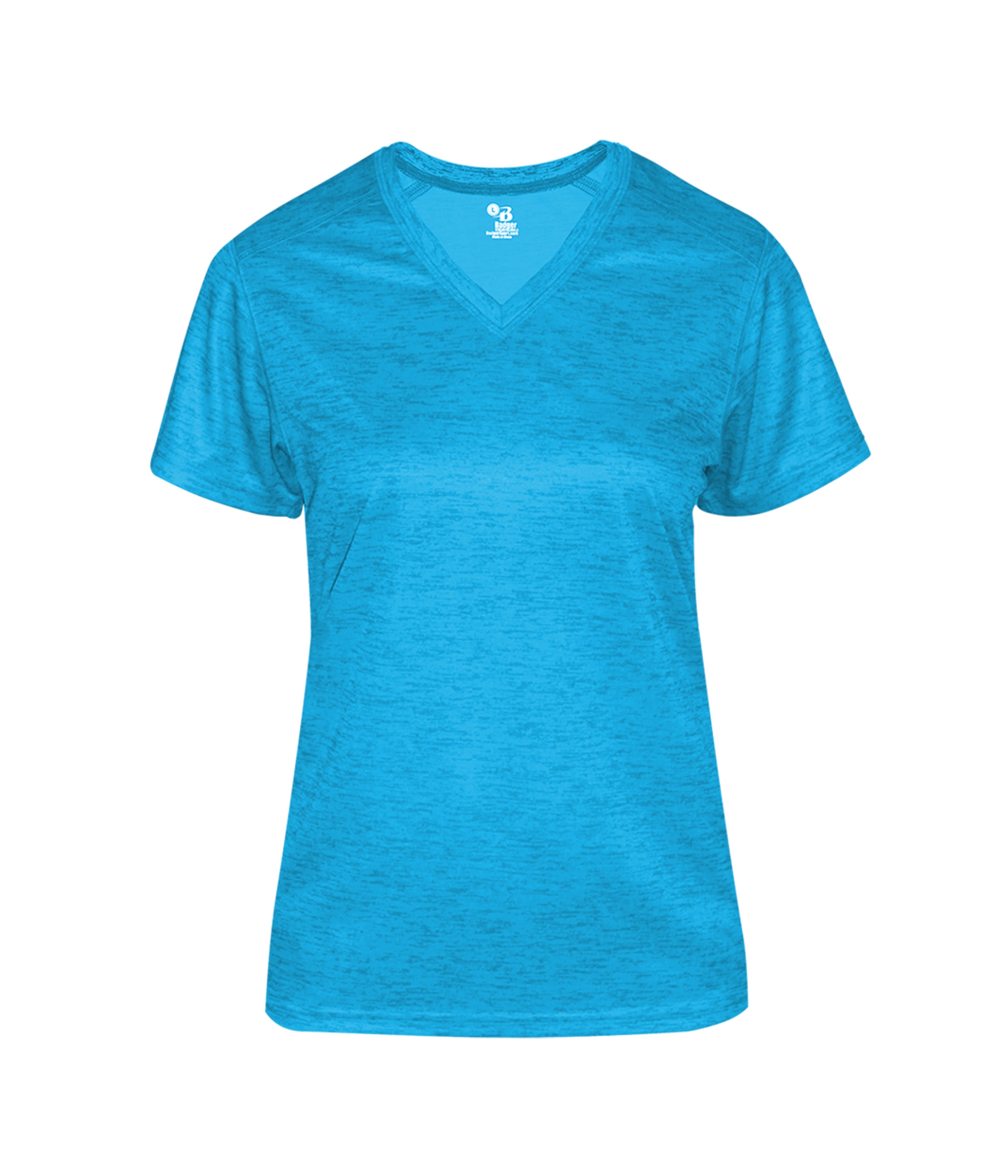 TONAL BLEND LADIES' V-NECK TEE 5