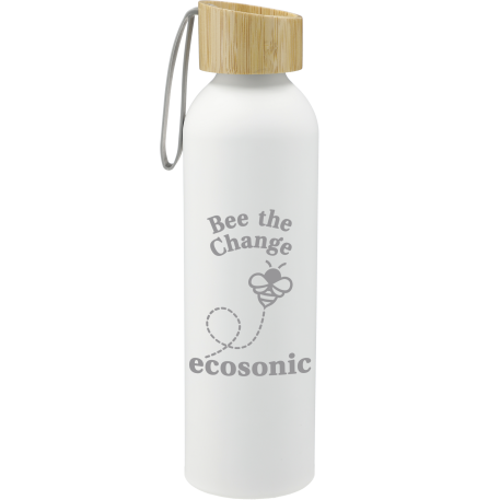 Ryze Aluminum Bottle 22 oz w/ FSC® 100% Bamboo Lid 14