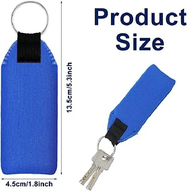 Floating Neoprene Key Chain / Ring 4