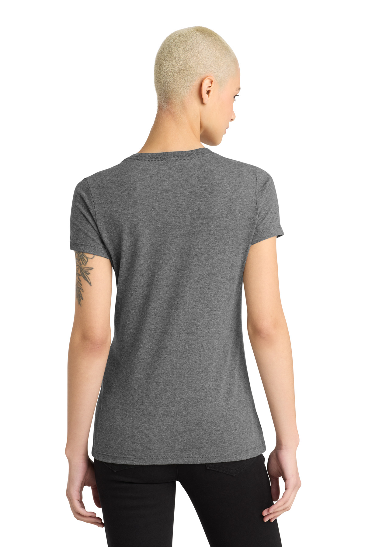 District - Women's Perfect Weight V-Neck Tee. DM1170L 105