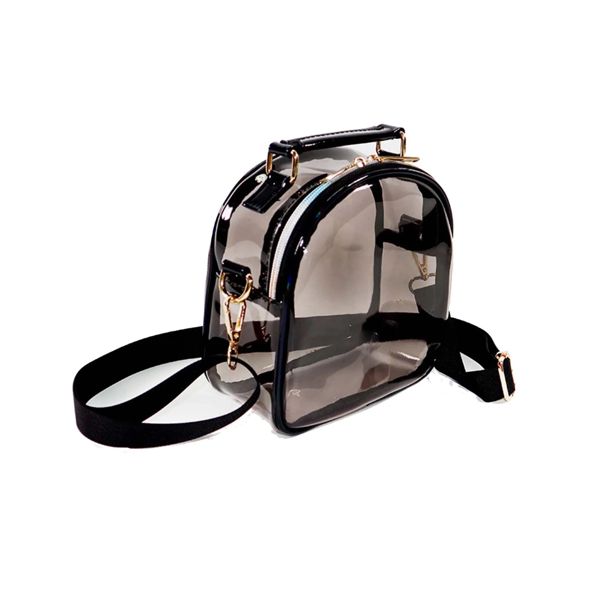 MOQ20 Laser Jelly Clear Sling Bag 6