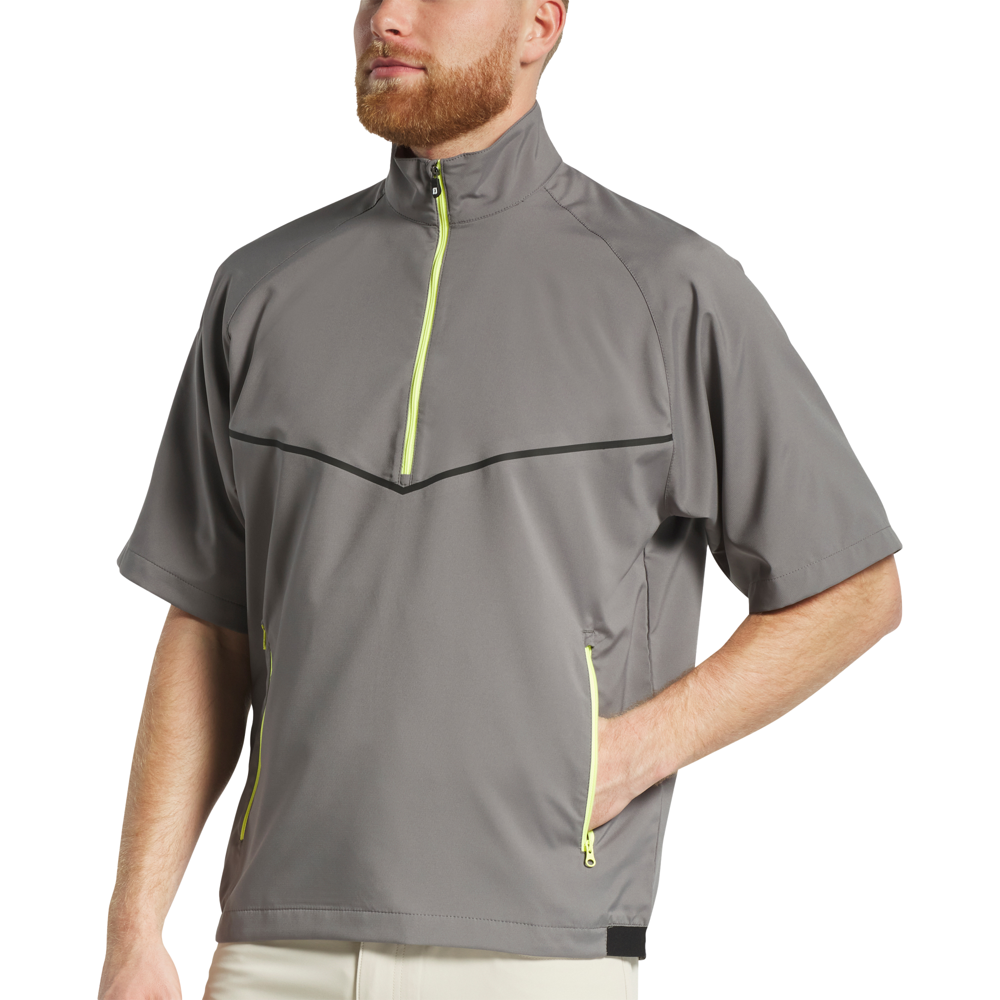 FootJoy Men's Short Sleeve Zephyr Windshirt 1