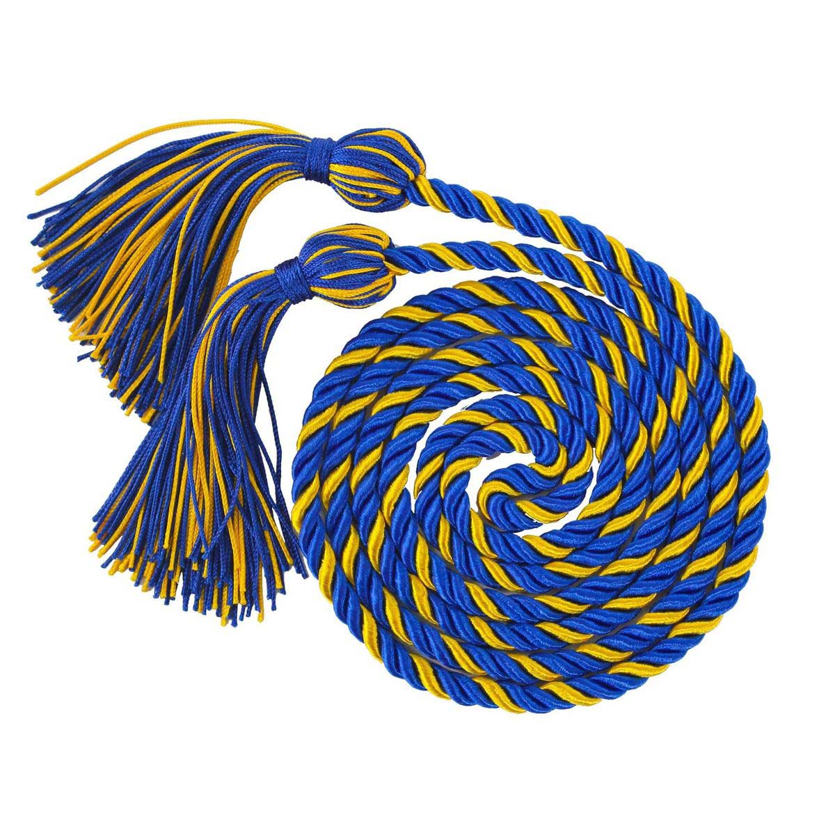 Dual Tone Handwoven Tassel Cord for Events 37