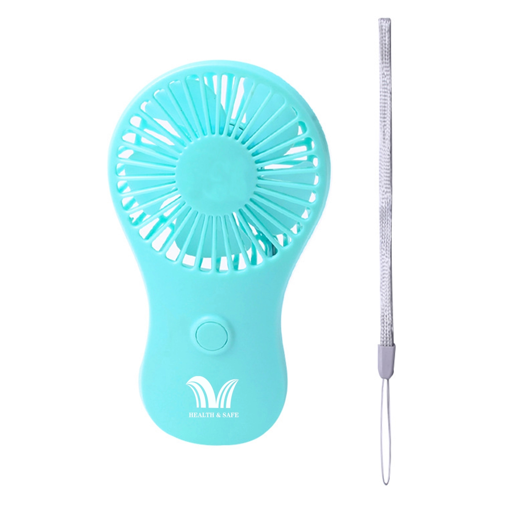 Mini Handle Portable Battery Powerful Fan 4