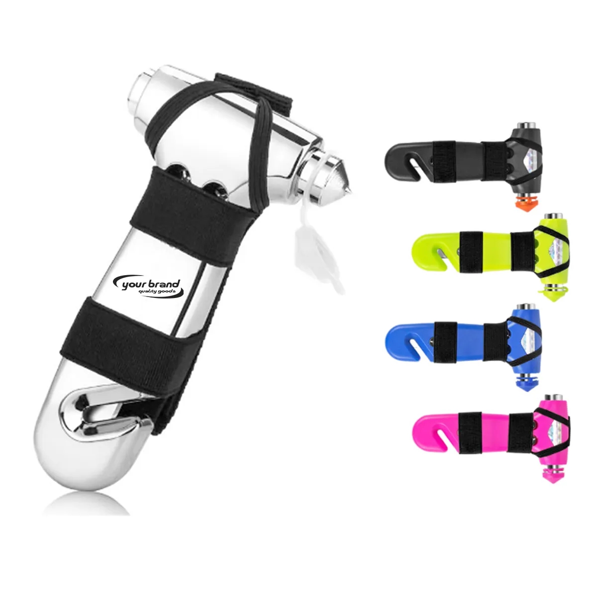 Car Emergency Escape Tool 2in1 Multi-function Safety Hammer 2