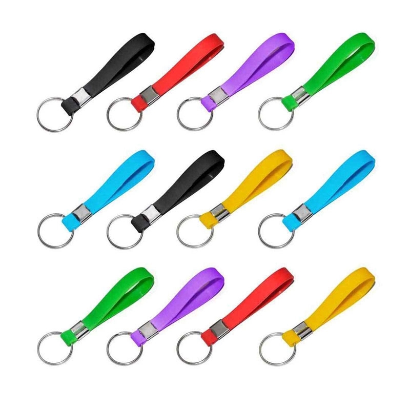 Silicone Wristband keychain 7