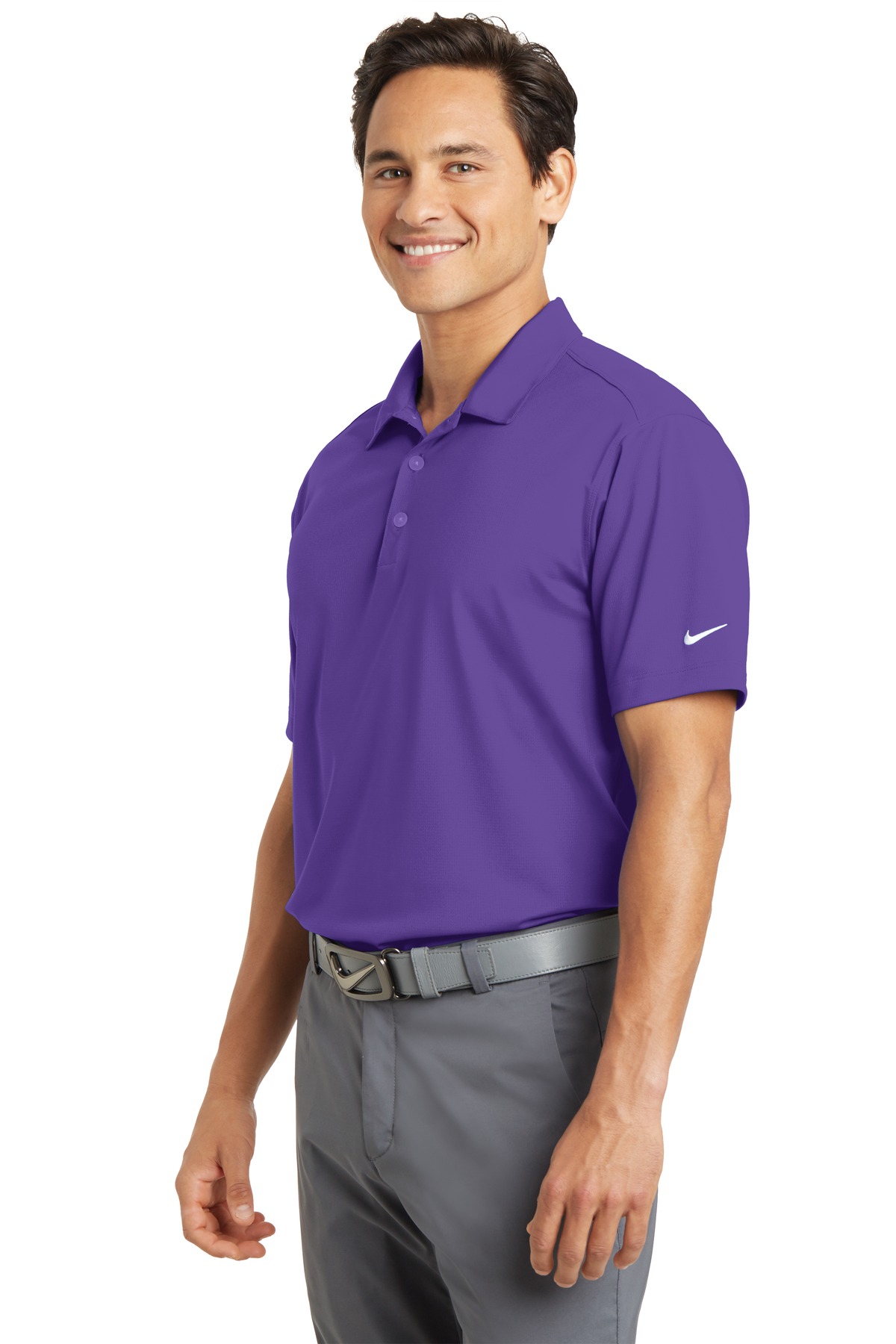 Nike® Dri-FIT Vertical Mesh Polo 66