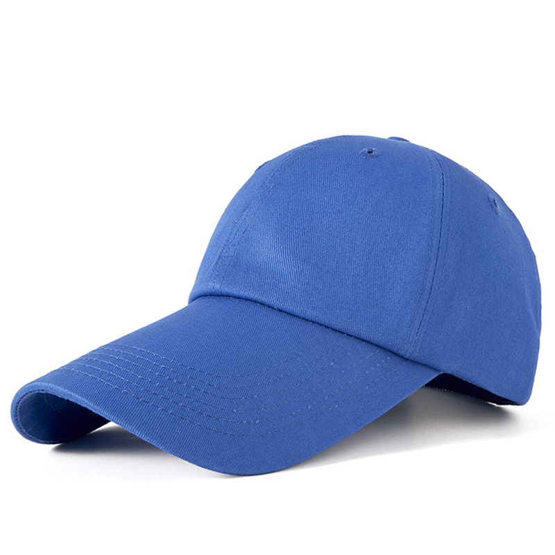 Adjustable Extra Long Bill Baseball Cap Men Women 100% Cotton Visor Hat 5