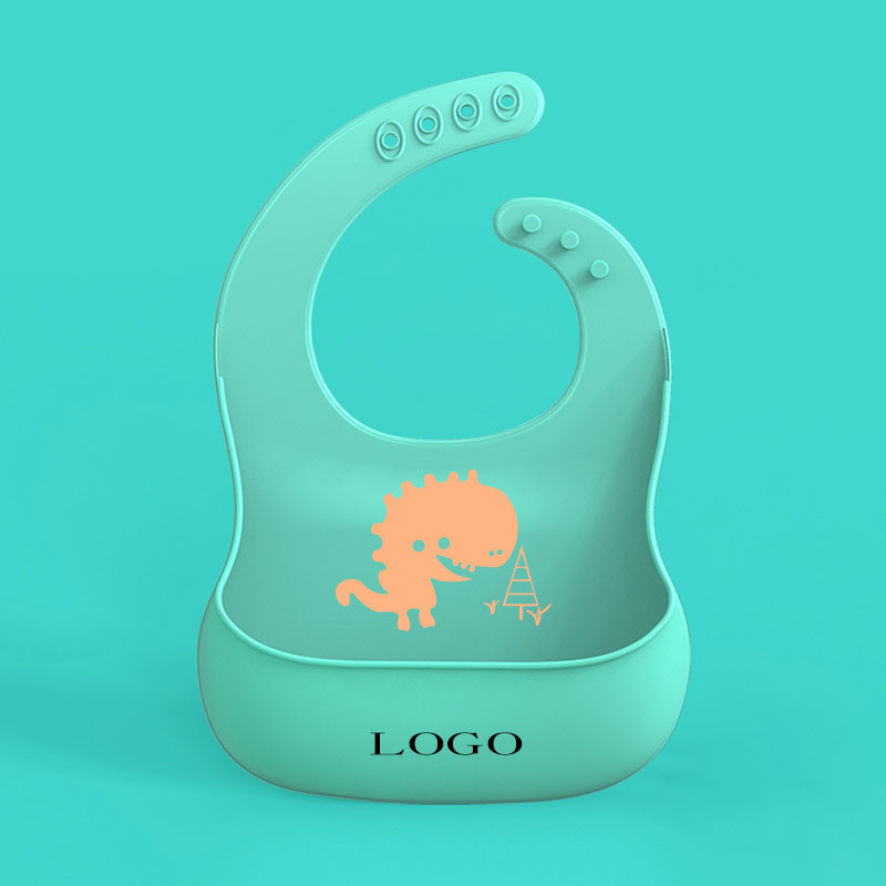 Baby Cartoon Silicone Bib 2