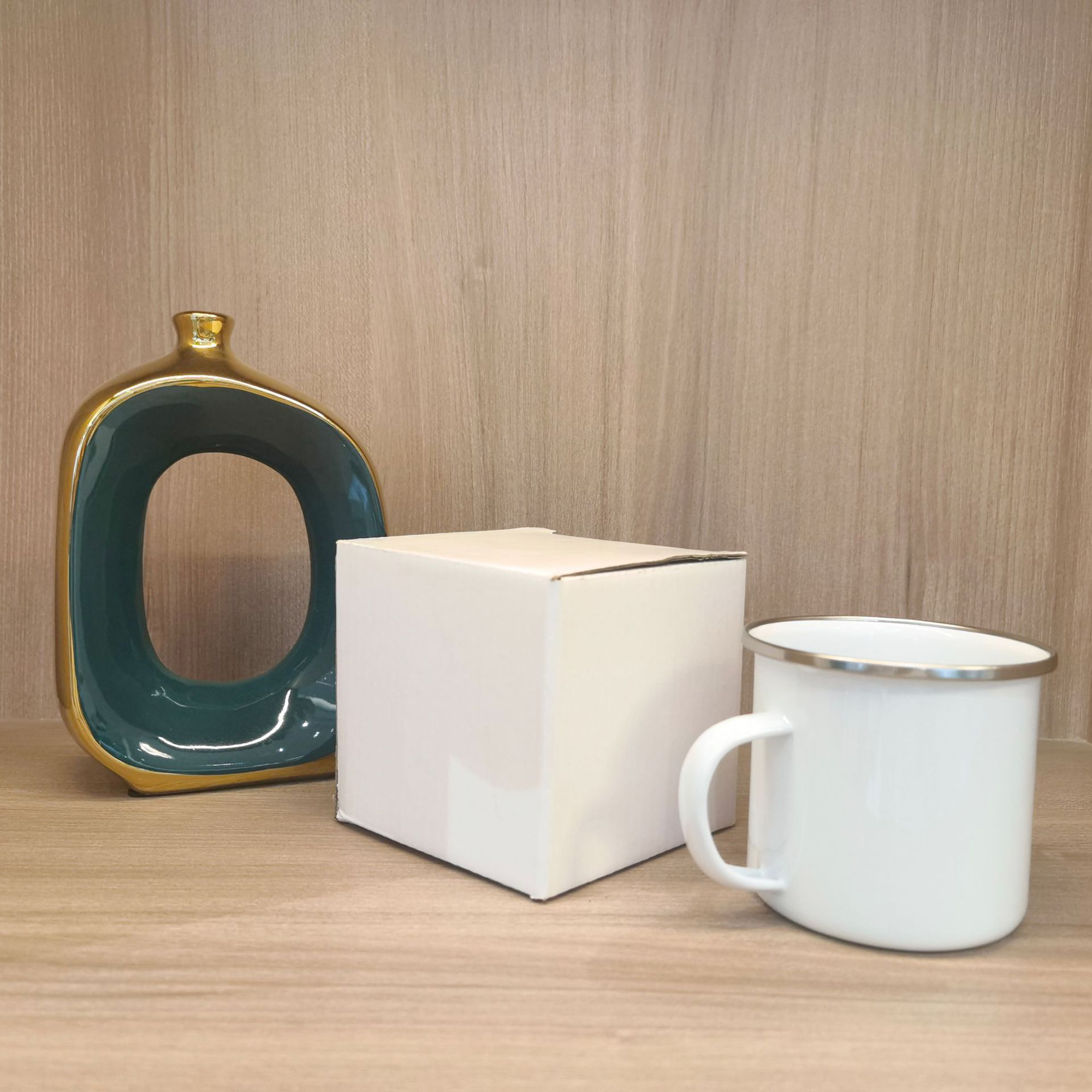 Enamel White Mug 7