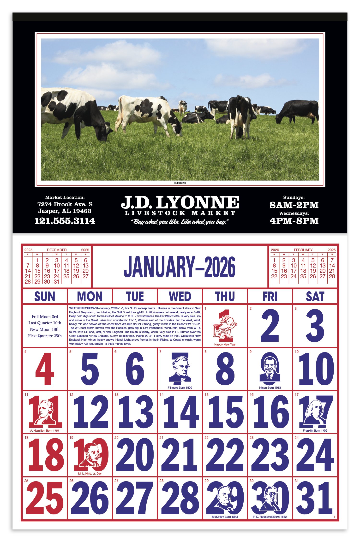 Skinner & Kennedy® Large Everyday Farm Memo 90
