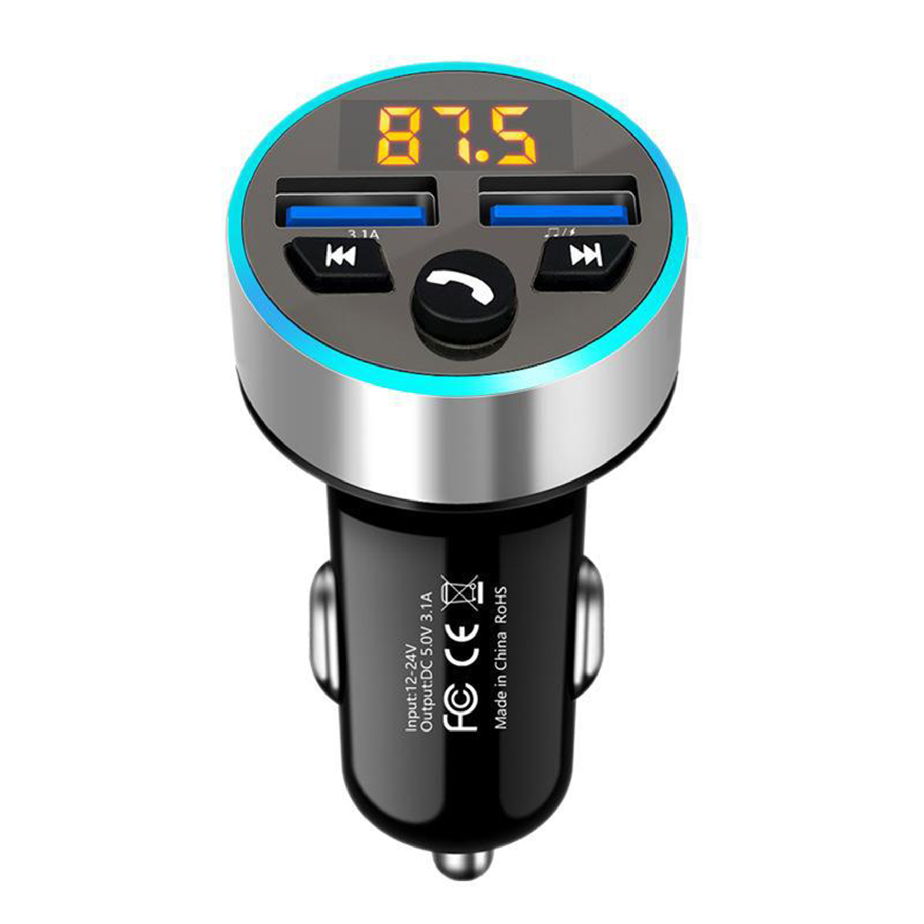 Bluetooth FM Transmitter for Car 4