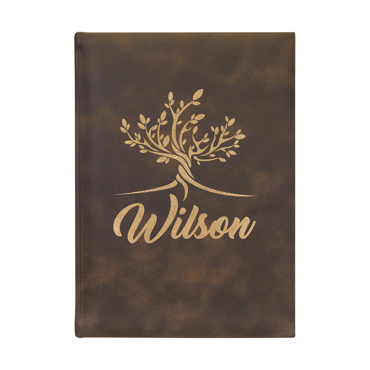 7" x 9" Rustic/Gold Leatherette Sketch Book