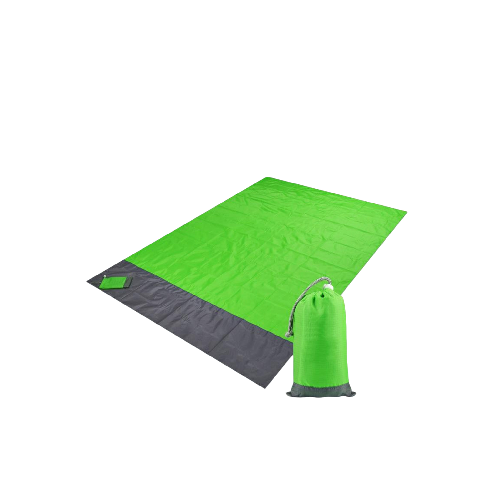 Sandproof Beach Blanket 79" x 57" With Stakes And Bag 8