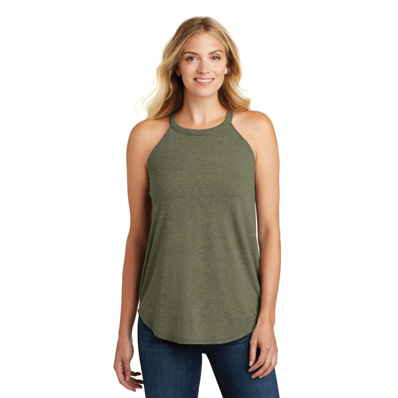 District Women's Perfect Tri Rocker Tank. 48