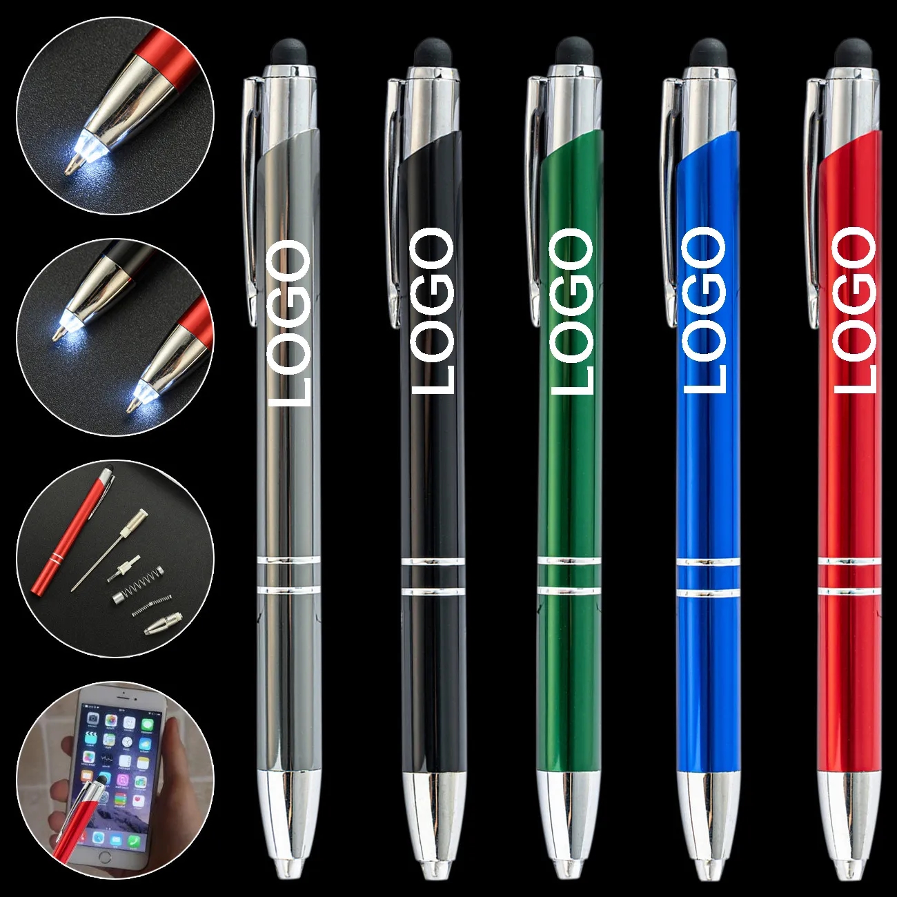 3 In 1 LED Stylus Ballpoint Pen 1