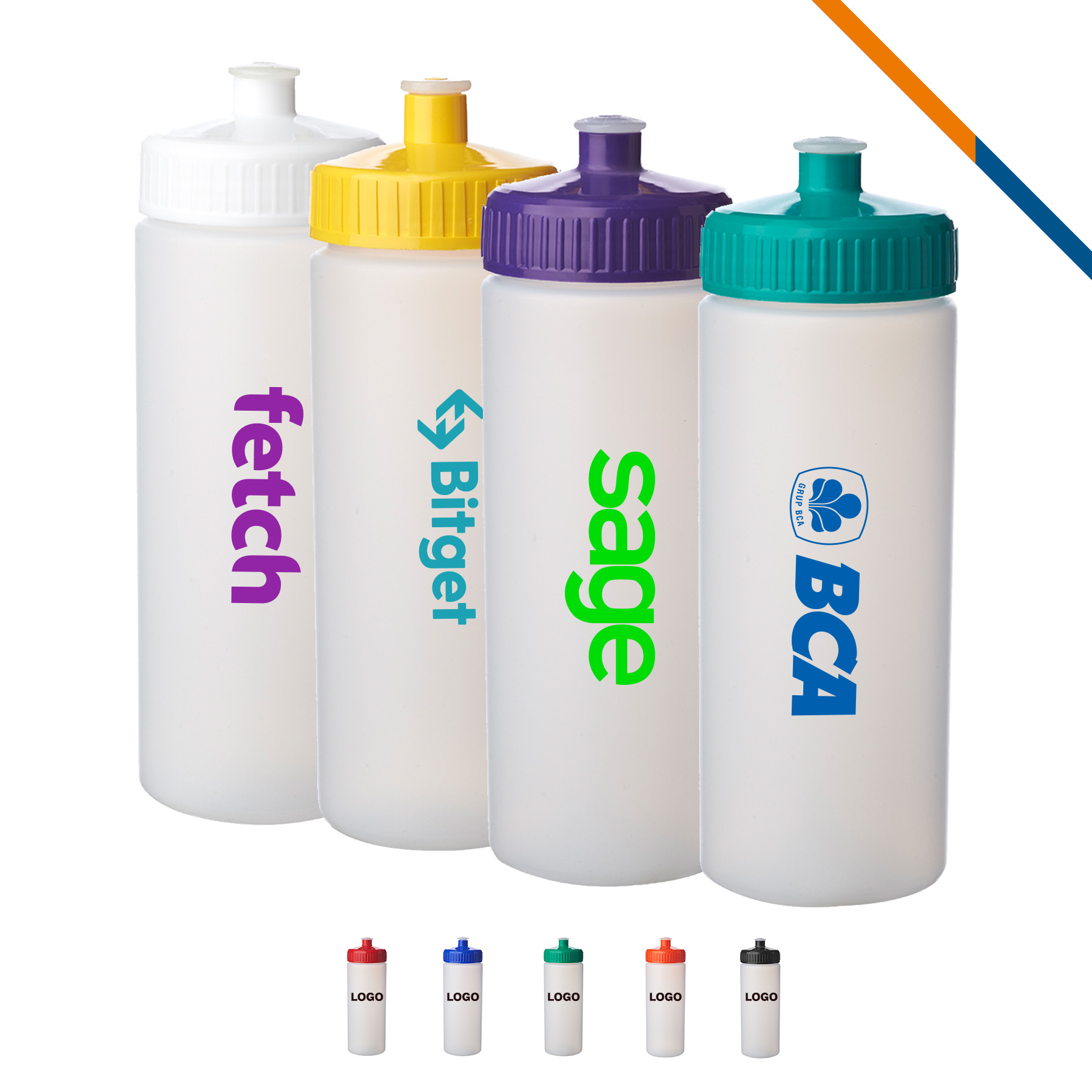Meiden Plastic Water Bottle - 20 OZ. 10