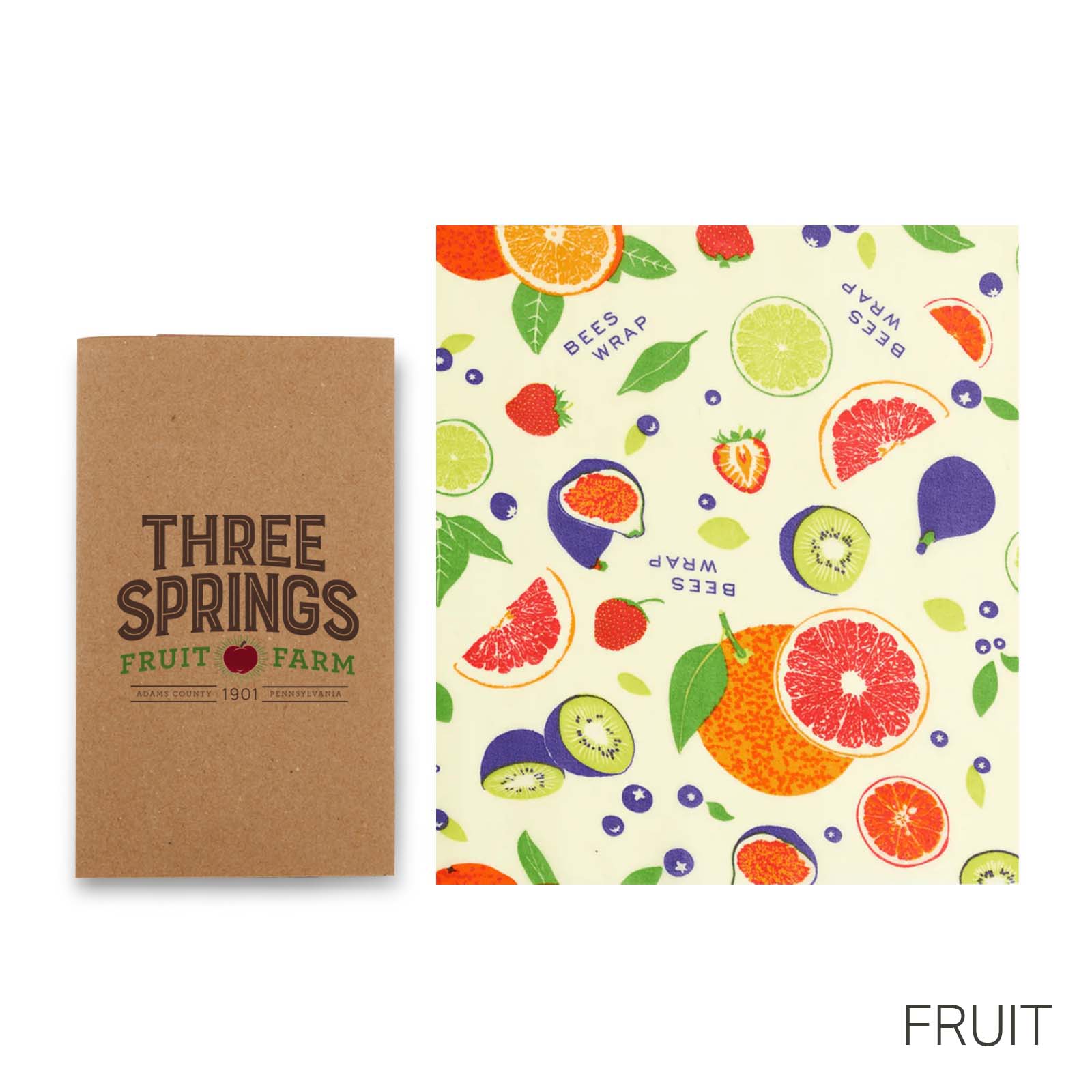 Beeswrap Single Small 7" X 8" 4