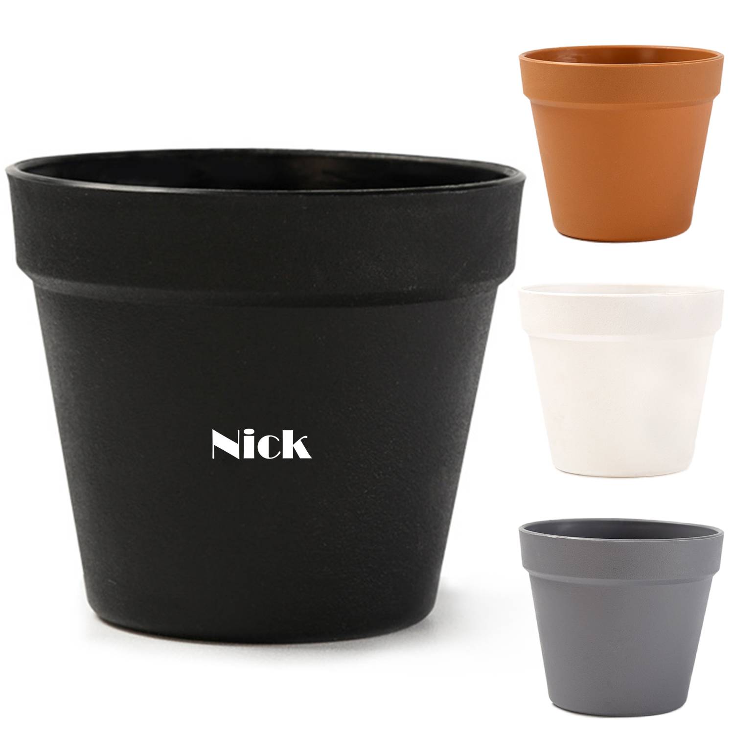 Plastic Planter Folwerpot Round Caliber