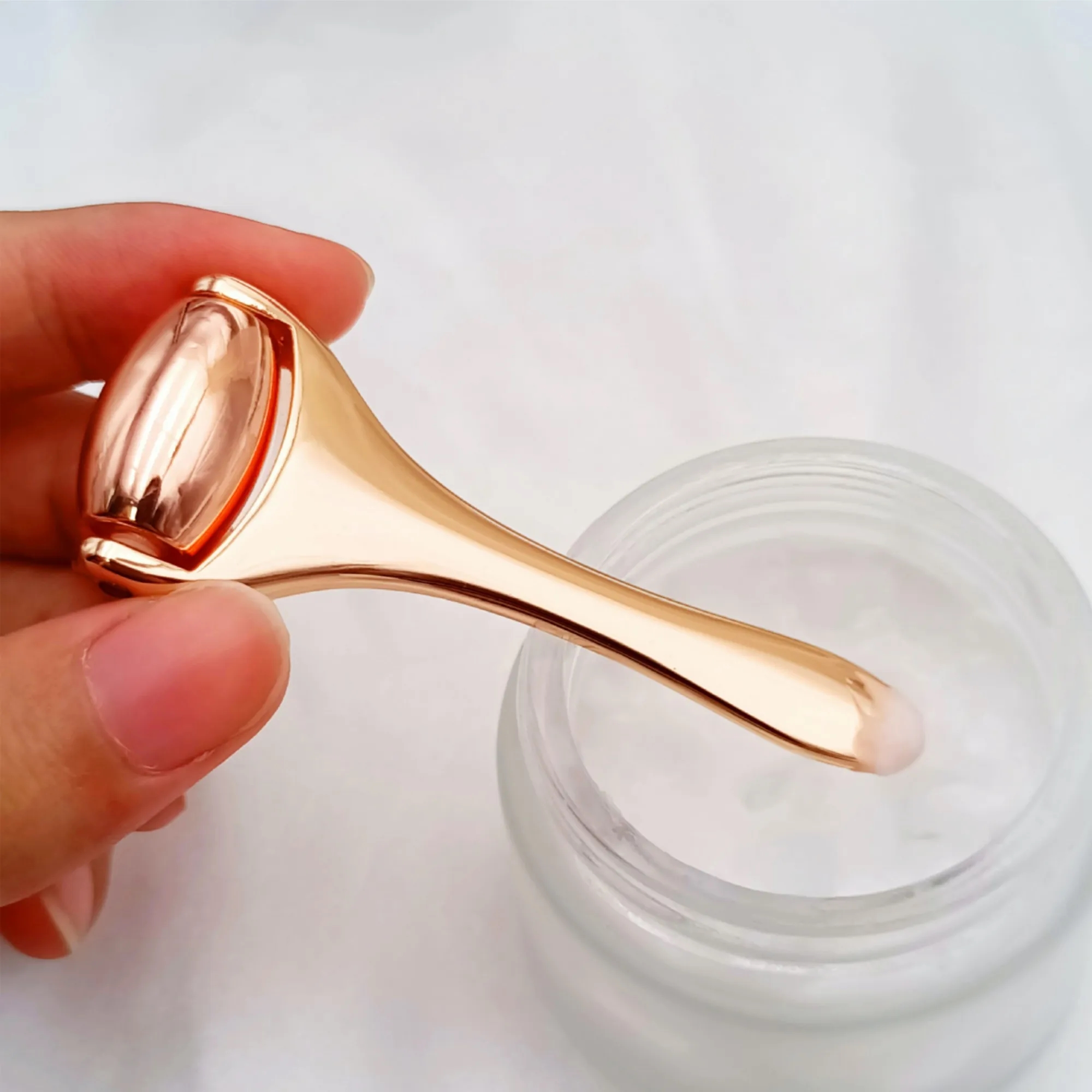 Metal Facial Massage Roller Skincare Tool Eye Massager 3