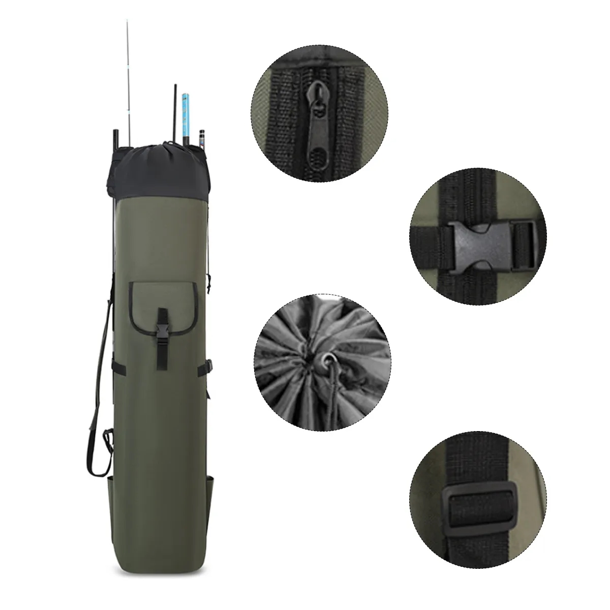 Durable Fishing Gear Carry Bag Backpack 1