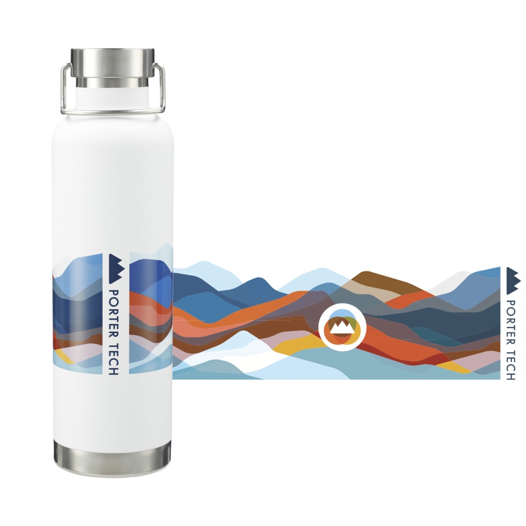 Thor Copper Vacuum Insulated Bottle 32oz 93