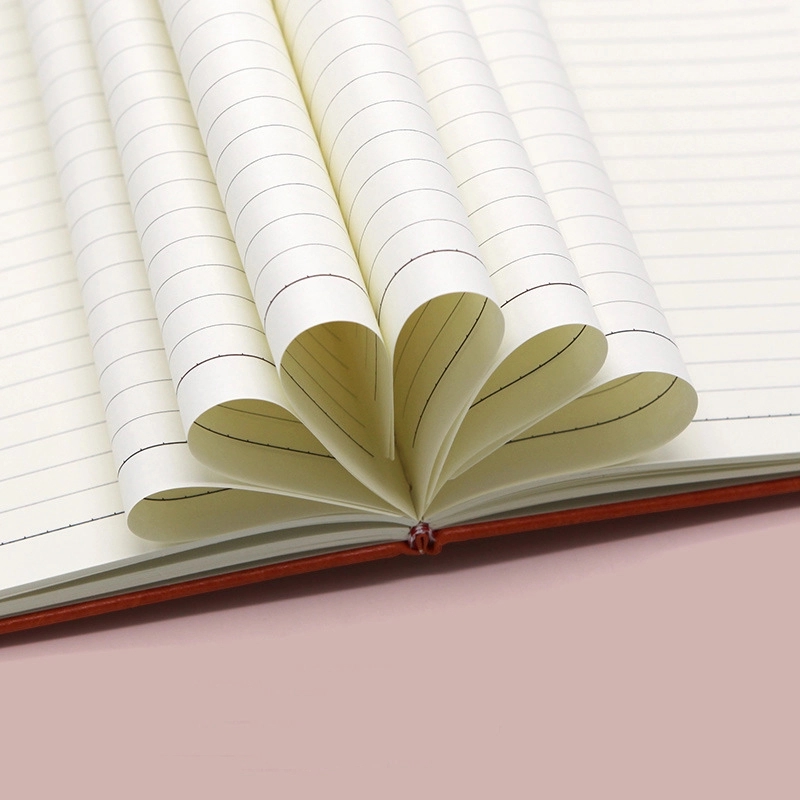 Customized A5 Thick PU Leather Cover Journal Notebook 2