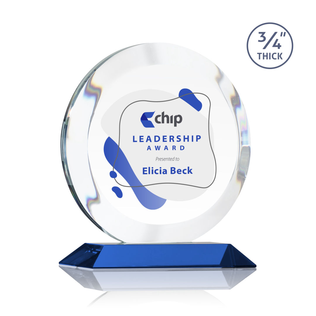 Gibralter VividPrint™ Award - Blue 8